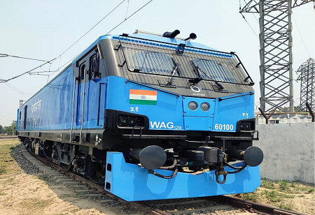 Indian Railways Receives 100th Electric Locomotive of 12,000 HP from Alstom 